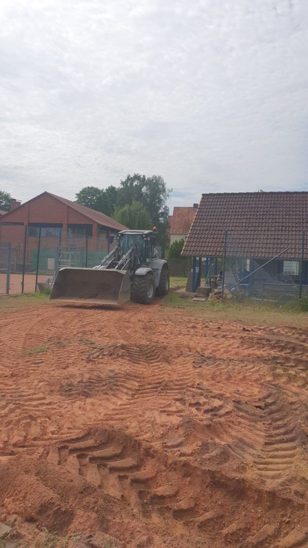 Tennisplatzbau