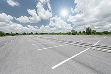 Freifläche (z. B. Parkplatz)